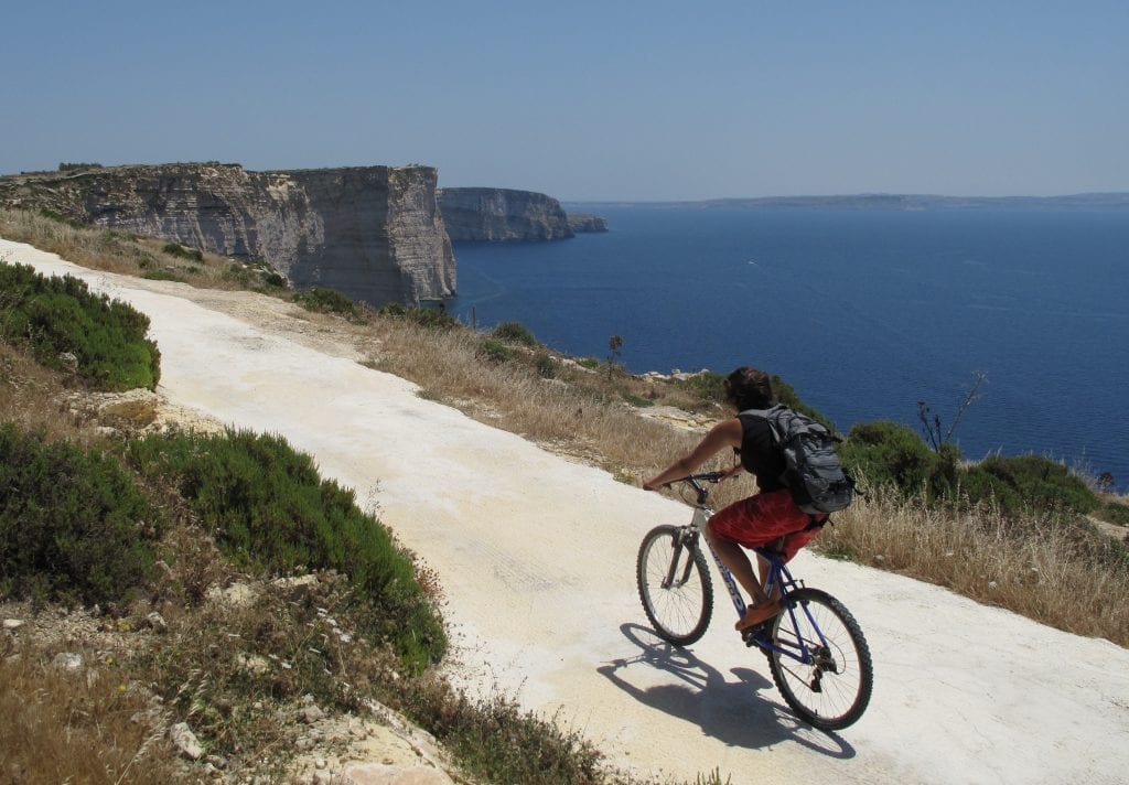 Fahrrad fahren auf Gozo